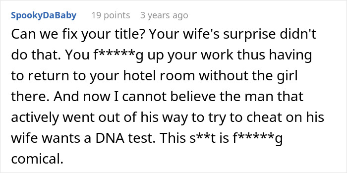 Man Spends A Work Trip Planning To Cheat On His Wife, Gets Stopped By A Pregnancy Test At The Door Man Spends A Work Trip Planning To Cheat On His Wife, Gets Stopped By A Pregnancy Test At The Door