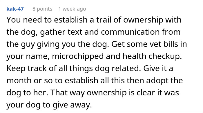 Advice on establishing ownership and vet care for dog custody Advice on establishing ownership and vet care for dog custody