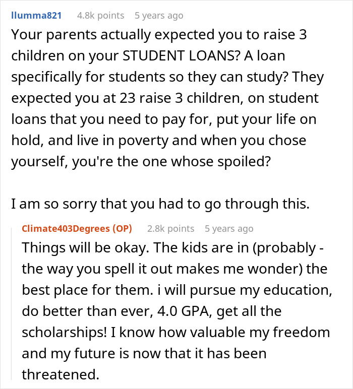 Discussion on raising children on student loans and life challenges at 23 years old Discussion on raising children on student loans and life challenges at 23 years old