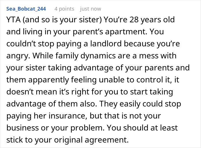 Parents Only Ask One Of Their Kids For Rent, Can’t Believe The Reaction: "Not My Problem To Solve" Parents Only Ask One Of Their Kids For Rent, Can’t Believe The Reaction: "Not My Problem To Solve"