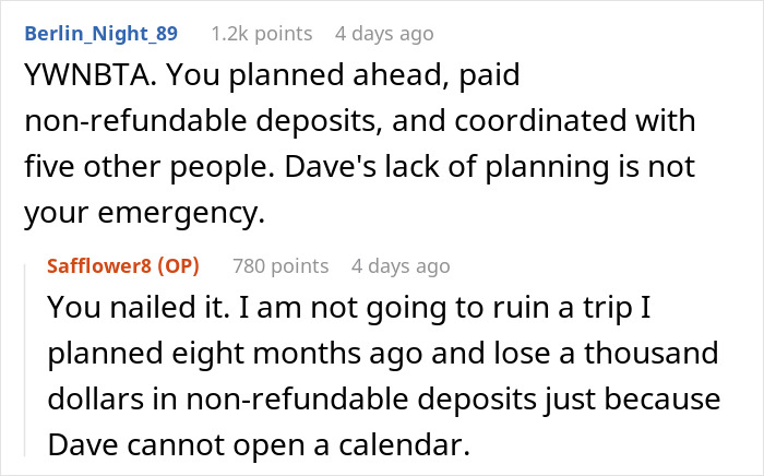 Man Refuses To Be The Solution To Coworker’s Emergency Due To Lack Of Planning, Feels Pressure At Work Man Refuses To Be The Solution To Coworker’s Emergency Due To Lack Of Planning, Feels Pressure At Work