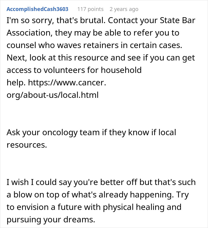 Advice on cancer battle survival and legal help with resources for patients Advice on cancer battle survival and legal help with resources for patients