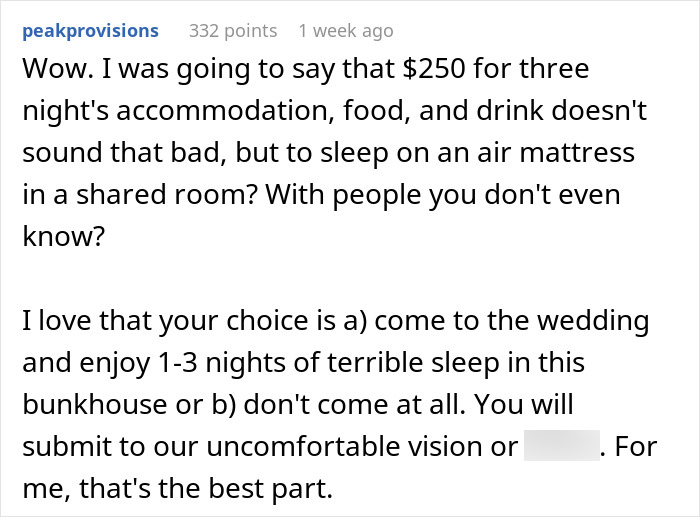 Couple&rsquo;s Tacky Wedding Demands Spark Major Side-Eye Online