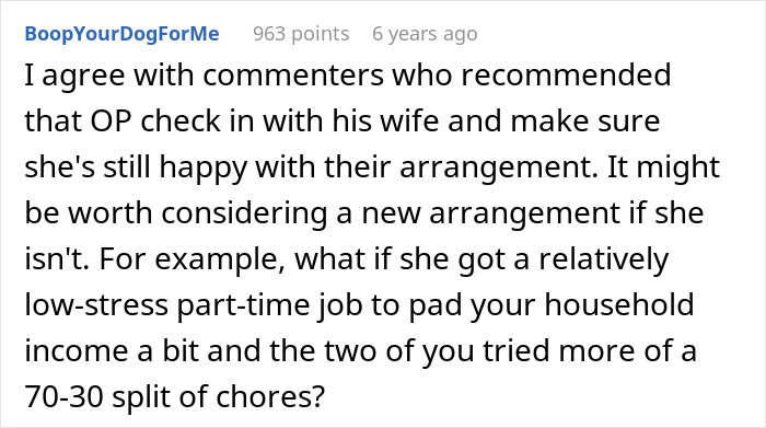 Guy Defends Household Setup To Judgmental Friends, His Breadwinner Comment Leaves His Wife In Tears