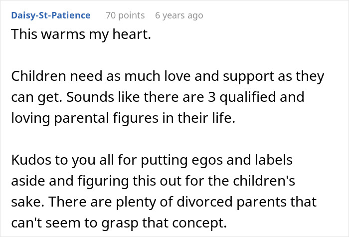 Appreciation for love and support in blended family