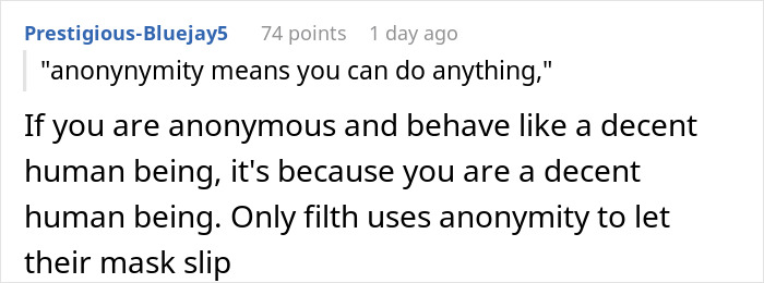 Comment on anonymity and behavior linked to cyberbullying
