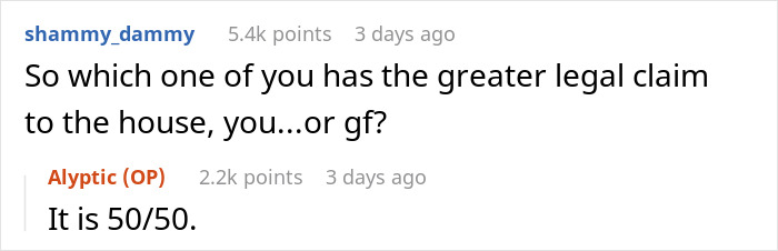 Guy Gives GF An Ultimatum After Getting Fed Up With Her Freeloading Brother Who Refuses To Be An Actual Adult