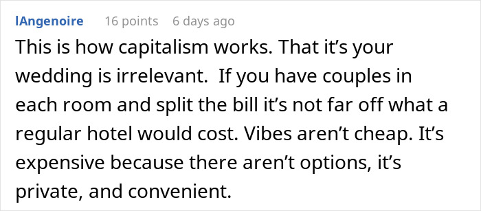 “Wonder Why The Economy Is So Bad?” Bride Refuses To Go Into Debt Because Of Airbnb Owner’s Greed “Wonder Why The Economy Is So Bad?” Bride Refuses To Go Into Debt Because Of Airbnb Owner’s Greed