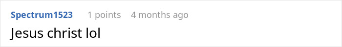 Brief user reaction expressing disbelief over man spying on wife and relationship turmoil.