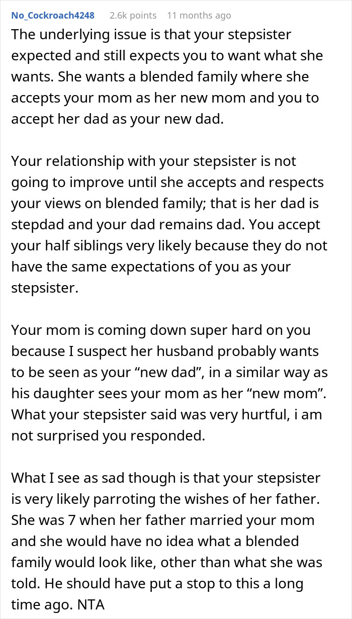 Widowed Parents Find Love During Support Group, Daughter Throws A Fit As Stepsis Won’t Accept Them Widowed Parents Find Love During Support Group, Daughter Throws A Fit As Stepsis Won’t Accept Them