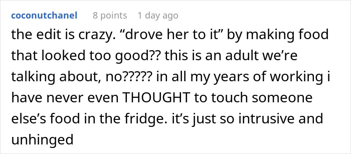 Person's Lunch Keeps Disappearing, They Finally Find Out Why: "You Should Take It As A Compliment" Person's Lunch Keeps Disappearing, They Finally Find Out Why: "You Should Take It As A Compliment"