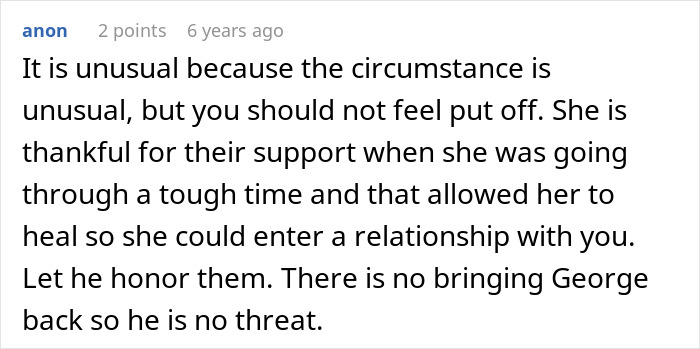 Advice on fianc&eacute;e's late husband's parents walking her down aisle
