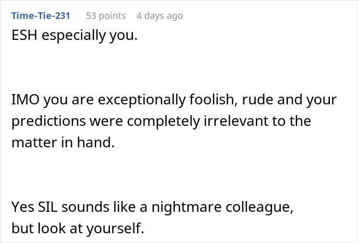 Cruel BIL Lashes Out At Perfectionist SIL For Criticizing His Work, Says She'll Traumatize Her Kid