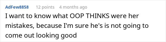 Discussion on mistakes in a spying marriage situation