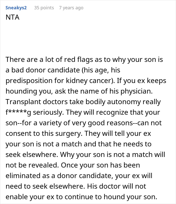 Man Begged Wife To Abort Their Son, Left Them When She Refused, Now Needs His Kidney 16 Years Later