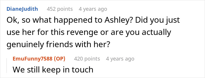 Reddit user asks about friend used in sibling revenge