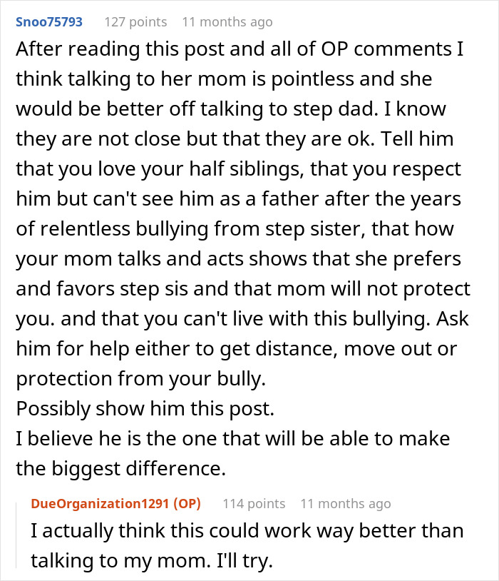 Widowed Parents Find Love During Support Group, Daughter Throws A Fit As Stepsis Won’t Accept Them Widowed Parents Find Love During Support Group, Daughter Throws A Fit As Stepsis Won’t Accept Them