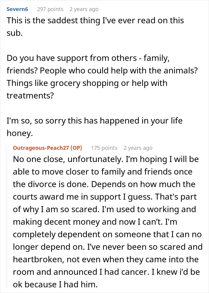 Supportive online discussion about cancer and relationship struggles Supportive online discussion about cancer and relationship struggles
