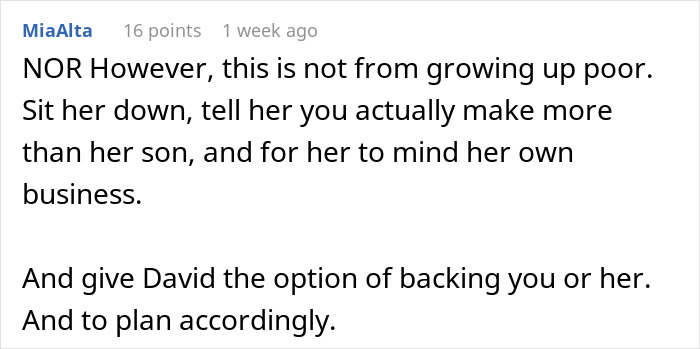 Discussion on addressing MIL's intrusive behavior and husband's support choice Discussion on addressing MIL's intrusive behavior and husband's support choice