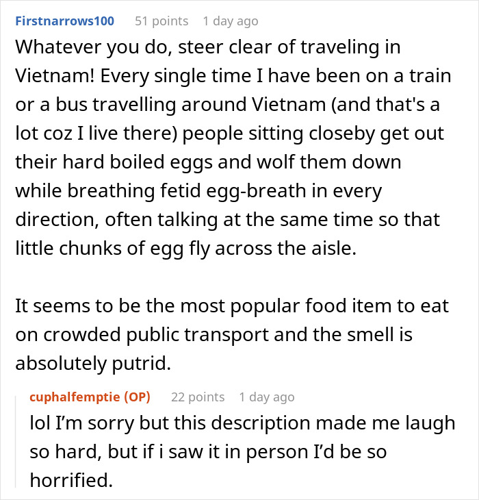 Egg Salad-Eater Stinks Up Plane, Still Complains About Passenger's Soft White Noise Sounds Egg Salad-Eater Stinks Up Plane, Still Complains About Passenger's Soft White Noise Sounds