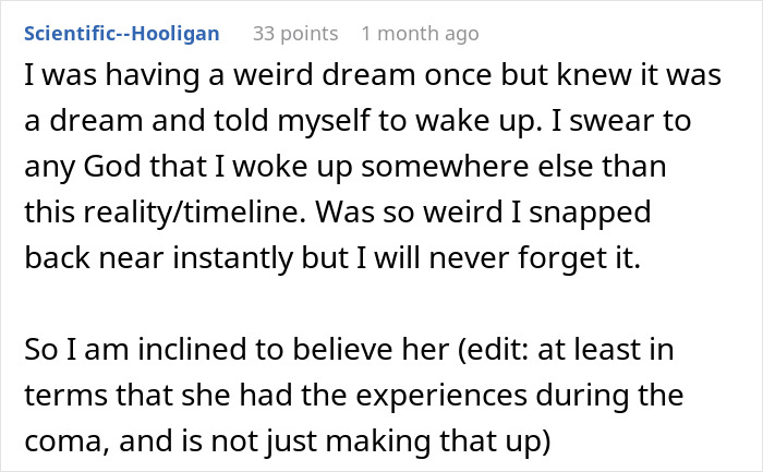 19YO Spends 3 Weeks In A Coma Raising Triplets For 7 Years, Wakes Up Heartbroken They Never Existed 19YO Spends 3 Weeks In A Coma Raising Triplets For 7 Years, Wakes Up Heartbroken They Never Existed