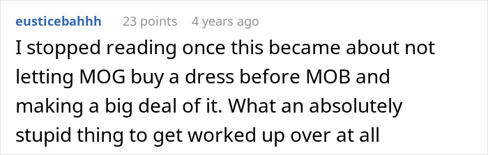 MIL Throws A Pity Party Over Not Wearing Green For Son's Wedding, Plans To Switch Dresses Anyway MIL Throws A Pity Party Over Not Wearing Green For Son's Wedding, Plans To Switch Dresses Anyway