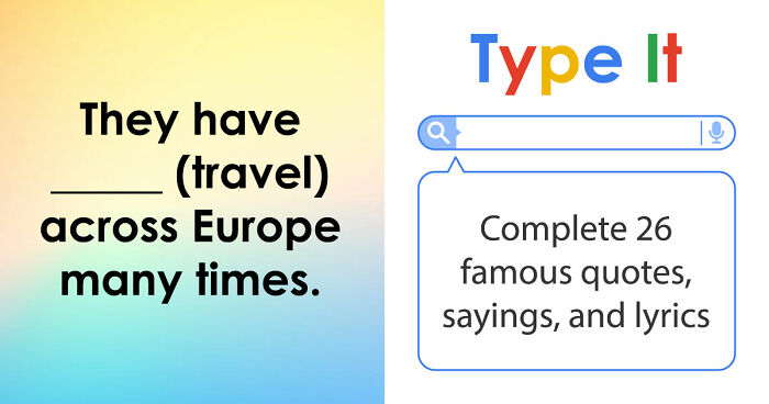 Finish The Sentence: 26 Famous Quotes, Lyrics & Everyday Grammar That Are Harder Than You Think