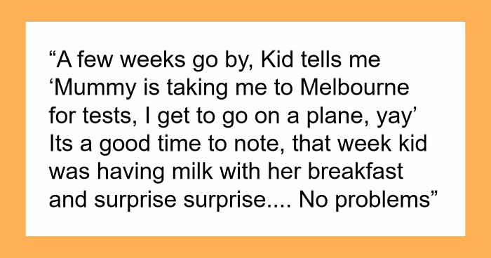 Anxious Mom Gets A Pricey Lesson After Threatening Dad With CPS Over Kid’s Made-Up Dairy Intolerance