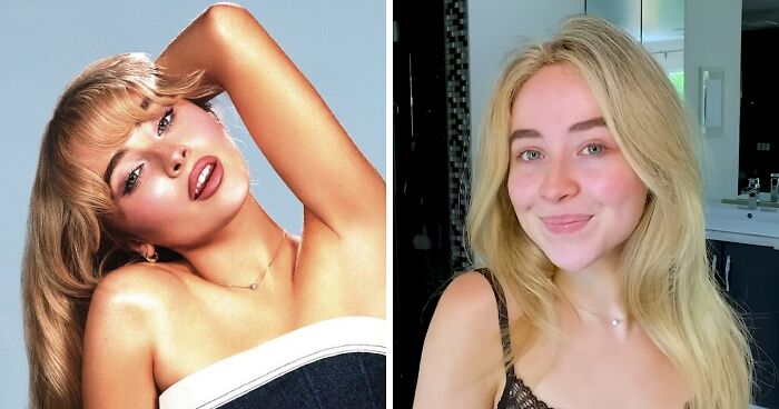 Sabrina Carpenter Accused Of Being A “Catfish” After Side-By-Side Photos Show How She Transforms With Makeup