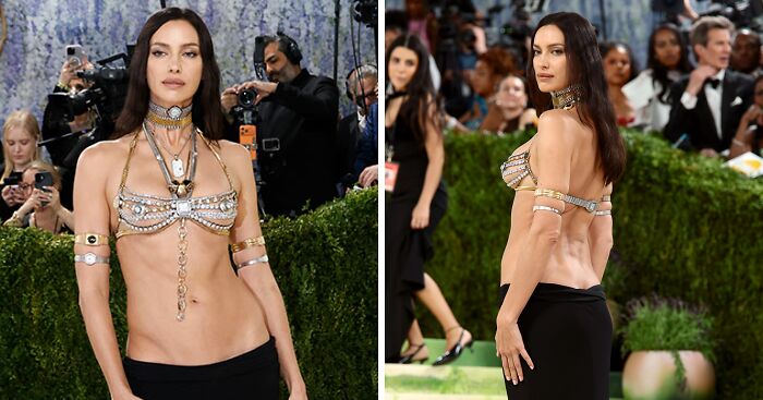 Irina Shayk Accused Of Having A “Male Body” After Sparking Frenzy With Revealing Met Gala Outfit
