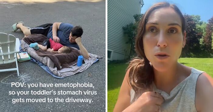 Momfluencer Makes Sick Toddler Sleep In The Driveway Because She Has “Emetophobia”
