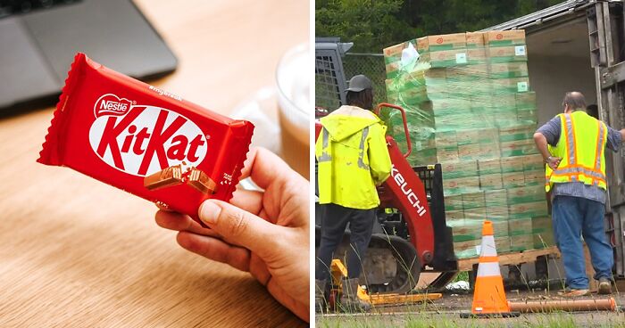 KitKat Issues Hilarious Response As Truck Carrying 11K Pounds Of Chocolate Crashes 2 Months After Famous Heist