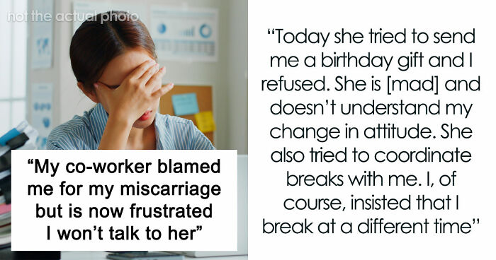 Woman Furious Coworker Gets Special Treatment After Her Miscarriage: “You Are Being So Stupid!”