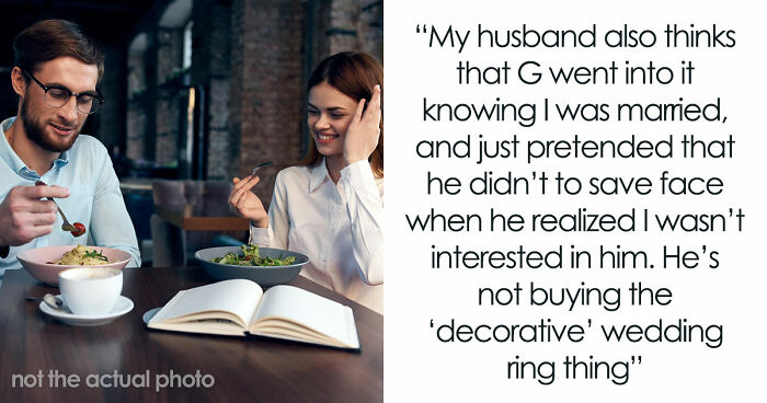 Friendly Work Lunch Turns Awkward After Marriage Reveal, Husband Suspects Hidden Motives