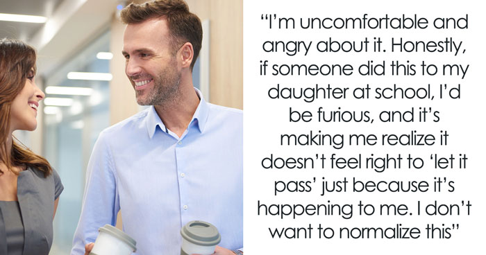 Woman Considers Male Colleague To Be Nice To Her, Then Realizes He Is Always Calling Her Ugly