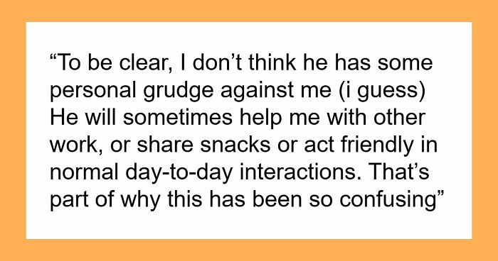 Woman Considers Male Colleague To Be Nice To Her, Then Realizes He Is Always Calling Her Ugly