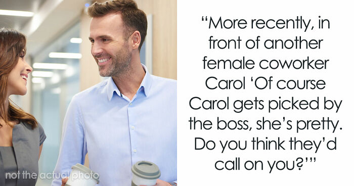 Woman Considers Male Colleague To Be Nice To Her, Then Realizes He Is Always Calling Her Ugly