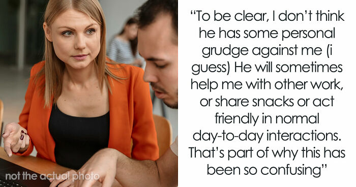 Woman Considers Male Colleague To Be Nice To Her, Then Realizes He Is Always Calling Her Ugly
