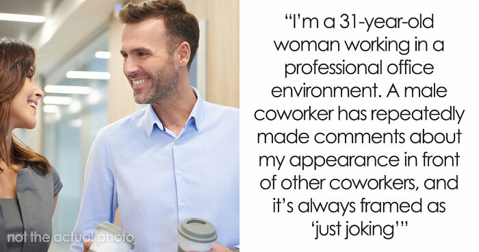 Woman Considers Male Colleague To Be Nice To Her, Then Realizes He Is Always Calling Her Ugly