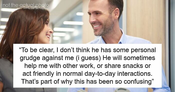 Woman Considers Male Colleague To Be Nice To Her, Then Realizes He Is Always Calling Her Ugly