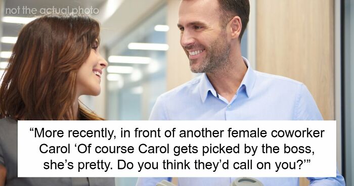 Woman Considers Male Colleague To Be Nice To Her, Then Realizes He Is Always Calling Her Ugly