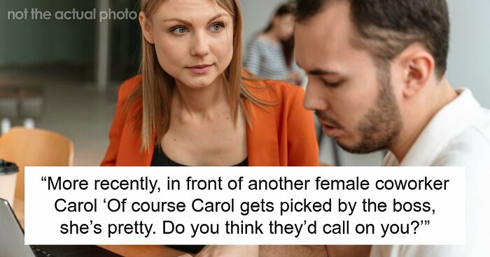 Woman Considers Male Colleague To Be Nice To Her, Then Realizes He Is Always Calling Her Ugly
