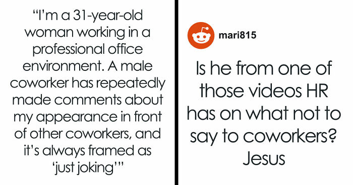 Woman Considers Male Colleague To Be Nice To Her, Then Realizes He Is Always Calling Her Ugly