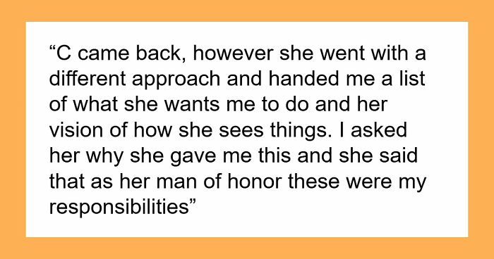 Pushy Bride Desperately Wants Gay Colleague To Be Her Man Of Honor, Goes Ballistic When He Refuses