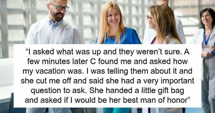Pushy Bride Desperately Wants Gay Colleague To Be Her Man Of Honor, Goes Ballistic When He Refuses