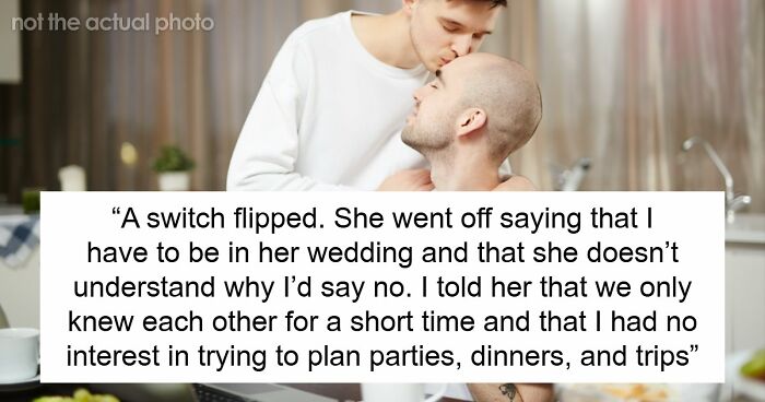 Pushy Bride Desperately Wants Gay Colleague To Be Her Man Of Honor, Goes Ballistic When He Refuses