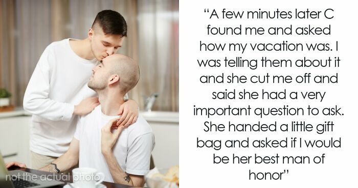 Pushy Bride Desperately Wants Gay Colleague To Be Her Man Of Honor, Goes Ballistic When He Refuses