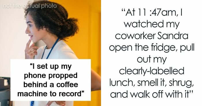 Person’s Lunch Keeps Disappearing, They Finally Find Out Why: “You Should Take It As A Compliment”