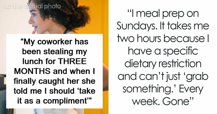 Person’s Lunch Keeps Disappearing, They Finally Find Out Why: “You Should Take It As A Compliment”