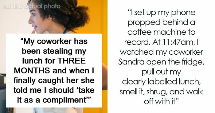 Person’s Lunch Keeps Disappearing, They Finally Find Out Why: “You Should Take It As A Compliment”